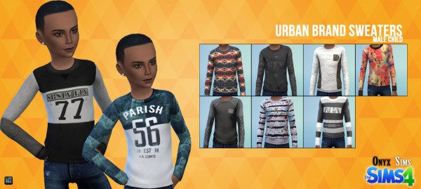 Onyx Sims: Urban brand sweater