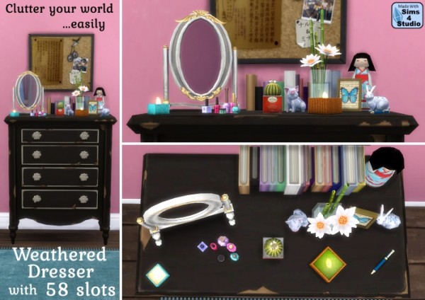  Sims 4 Studio: Cupboard, flowers, plants by Orangemittens