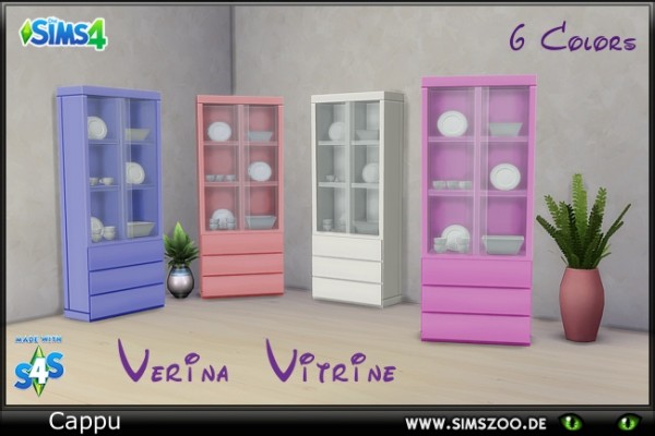 Blackys Sims Zoo: Verina cabinet