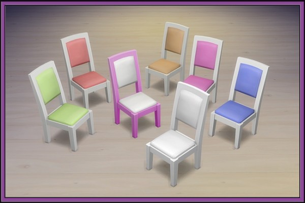  Blackys Sims 4 Zoo: Set Verina chair