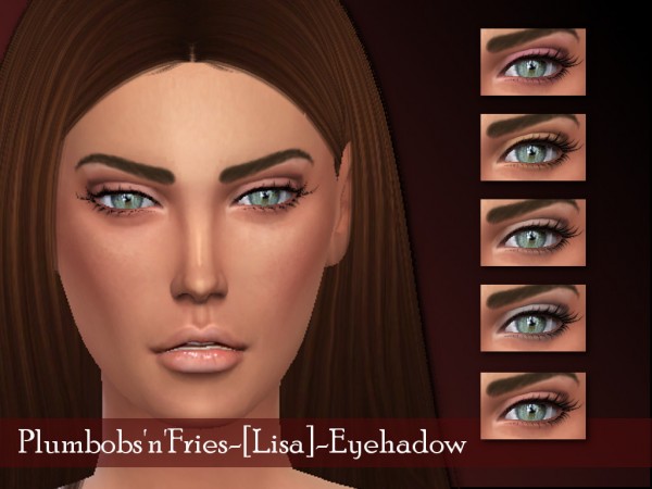  Plumbobsnfries: Lisa   Eyeshadow