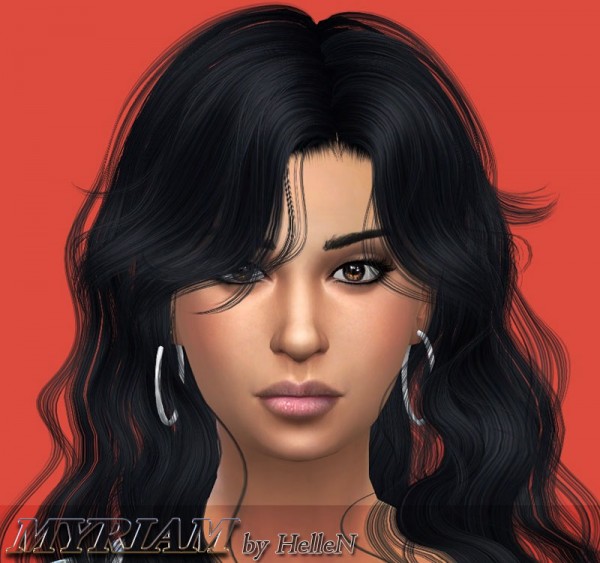  Sims Creativ: Myriam by HelleN