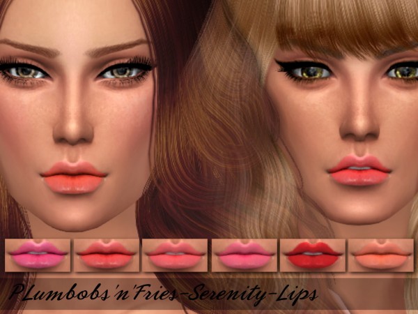  Plumbobsnfries: Serenity Lips
