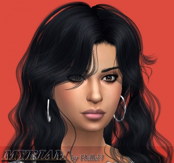  Sims Creativ: Myriam by HelleN