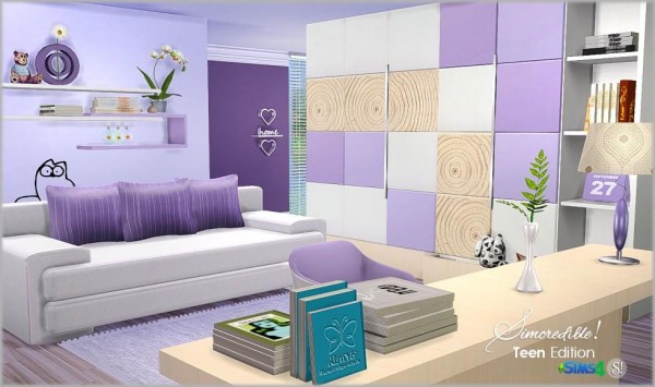  SIMcredible Designs: Teen bedroom