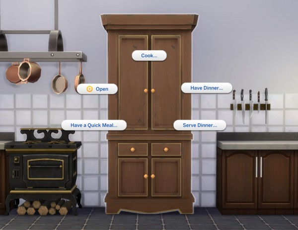  Mod The Sims: Kitchen Cupboard by plasticbox