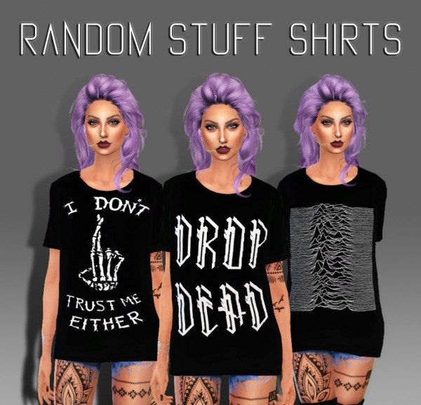  Simpliciaty: Random Stuff Shirts