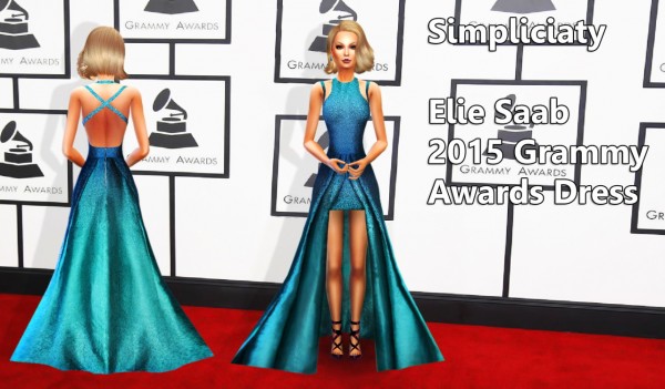  Simpliciaty: Elie Saab Grammy Awards 2015 Dress