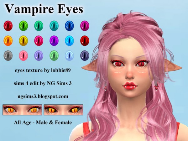  NG Sims 3: Vampire Eyes