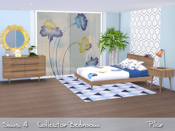 Sim Control: Collector Bedroom by Pilar