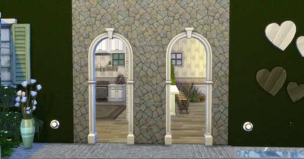  Mod The Sims: Praire Post and Arch with Keystone by AdonisPluto