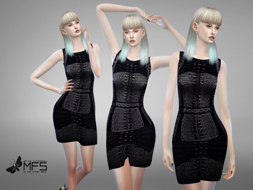  MissFortune Sims: Adrienne Dress