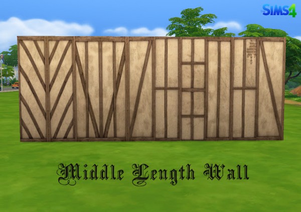  History Lovers Sims Blog: Tudor Wall Panels