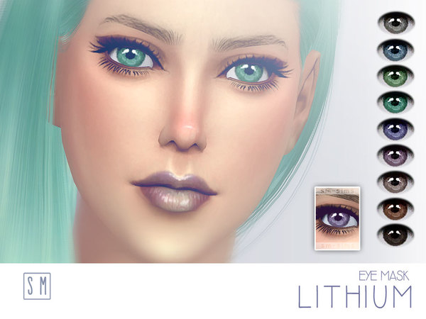  The Sims Resource: Lithium   Eye Mask by Screaming Mustard