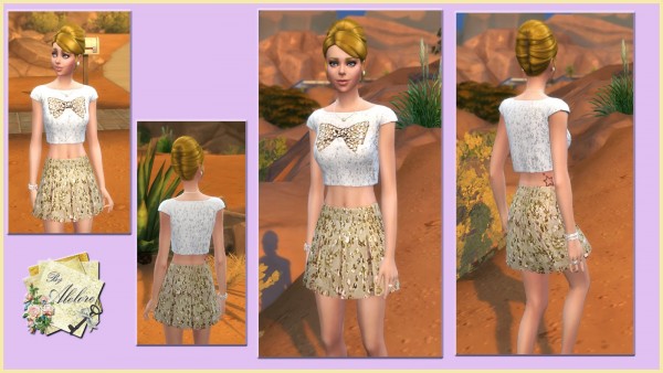  Alelore Sims 4: Elegant Outfit