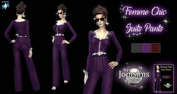  Jom Sims Creations: Chic tenue bodysuits