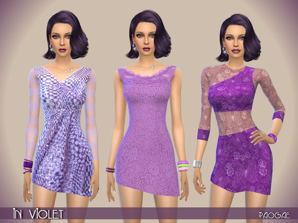  The Sims Resource: In Violet by Paogae