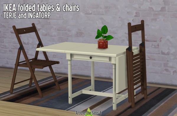  Around The Sims 4: Folded furniture