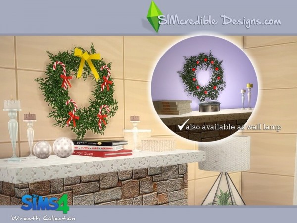  The Sims Resource: Wreath Collection by SImcredible Design