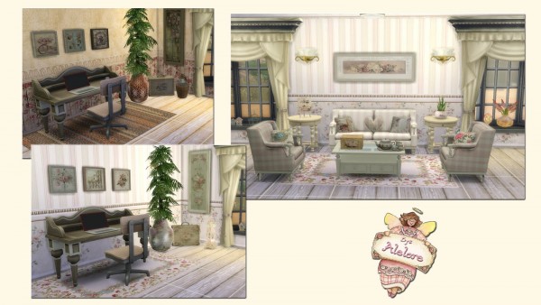  Alelore Sims 4: Romantic cottage decor