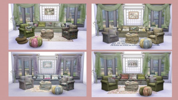  Alelore Sims 4: Romantic cottage decor part 2