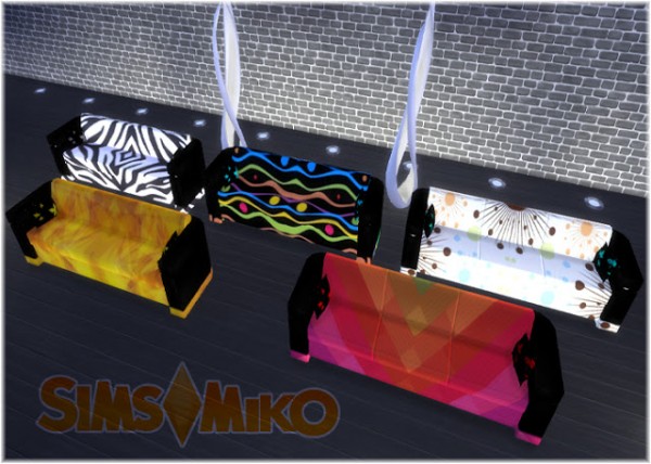  Los Sims de Miko: Super Pack de 20 sofas