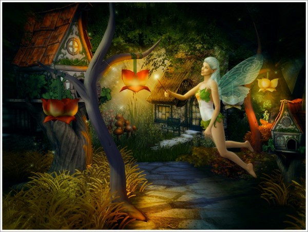  Sims by Severinka: Fairy house