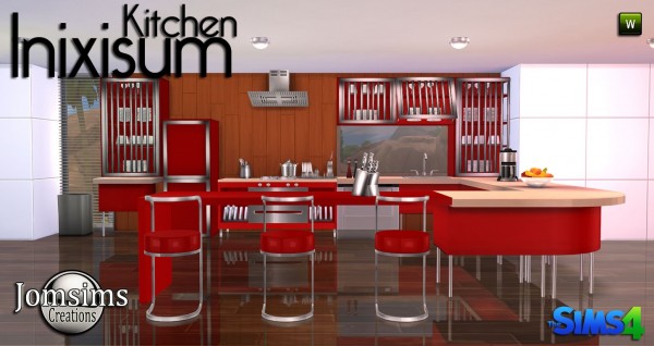 Jom Sims Creations: Inixium kitchen