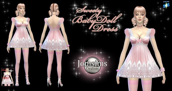  Jom Sims Creations: Sweety Babydool dress