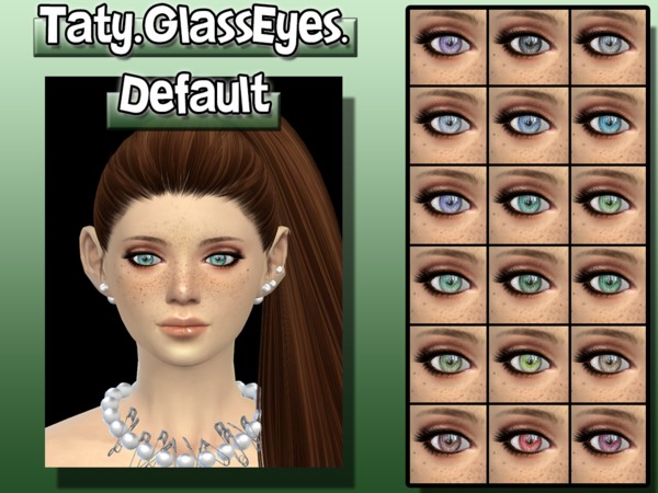  The Sims Resource: Glass Eyes by Taty