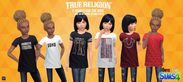  Onyx Sims: True Religion Collection