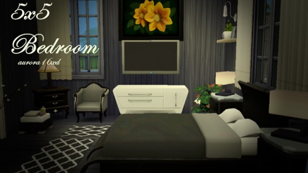 Sims My Rooms: 5x5 Bedroom