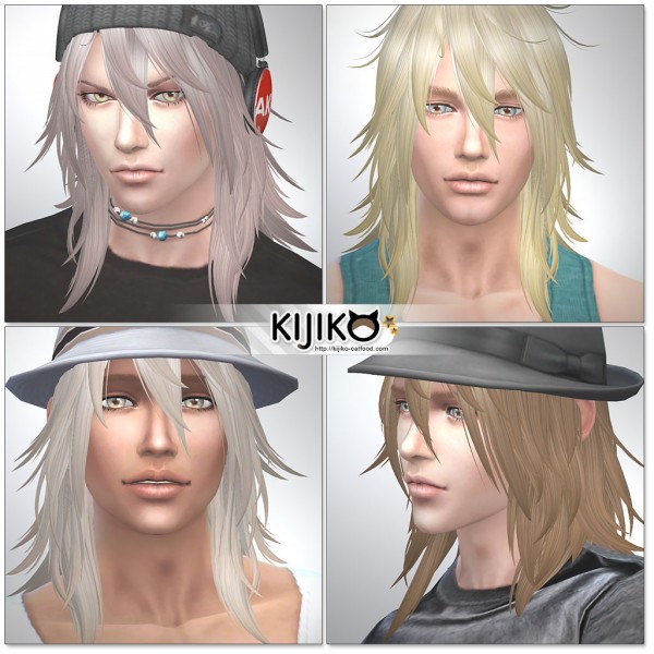  Kijiko: Shaggy Hair for Male