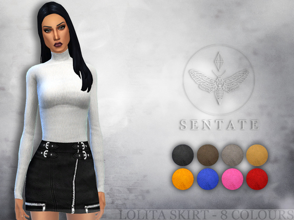 The Sims Resource: Lolita Skirt by Sentate • Sims 4 Downloads