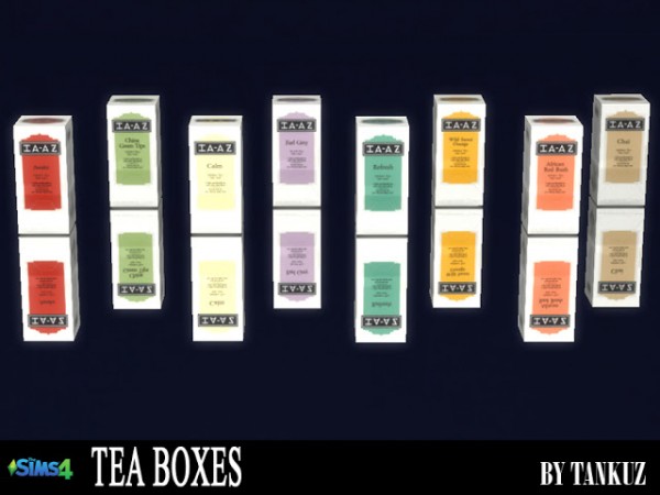  Tankuz: Tea boxes