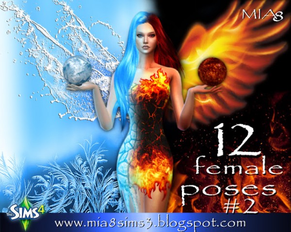  MIA8: 12 female poses 2