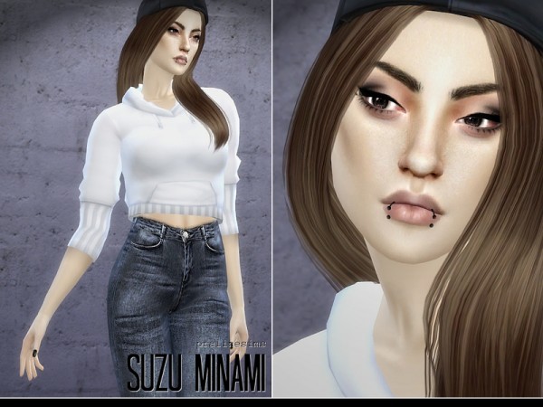  The Sims Resource: Suzu Minami by Pralinesims