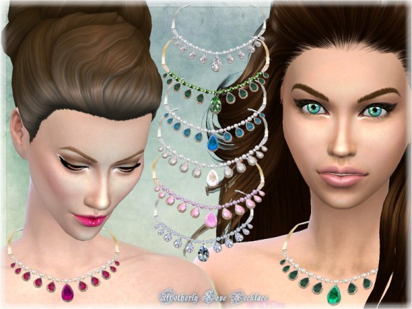  The Sims Resource: Motherly Love Necklace by alin2