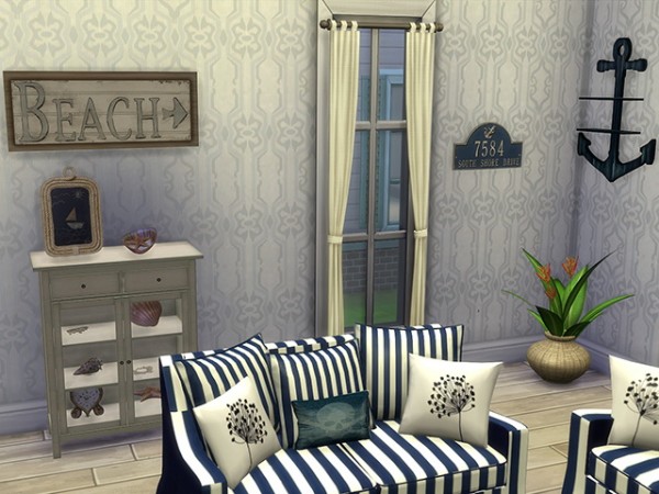  Sims Fans: Costal Paradise   Livingroom by Kresten 22