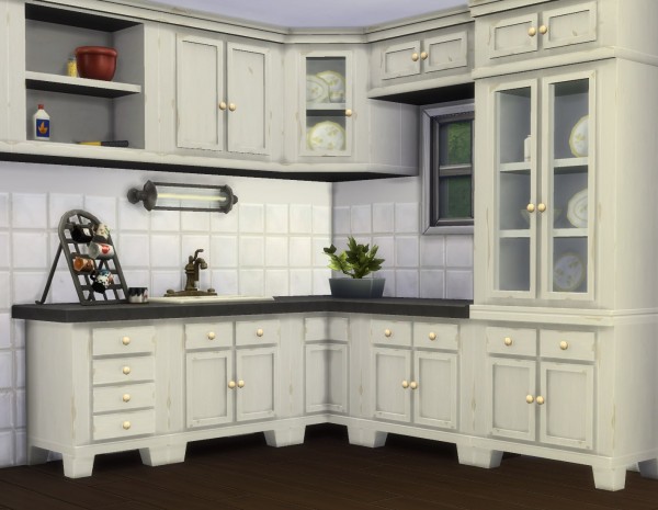  Mod The Sims: Country Kitchen by plasticbox