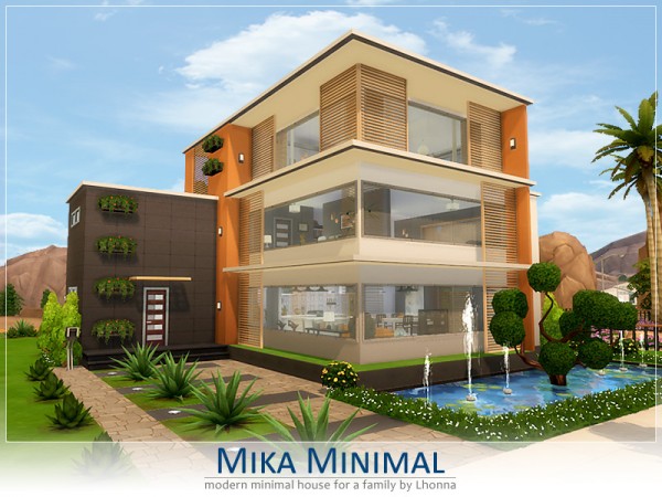  The Sims Resource: Mika Minimal by Lhonna