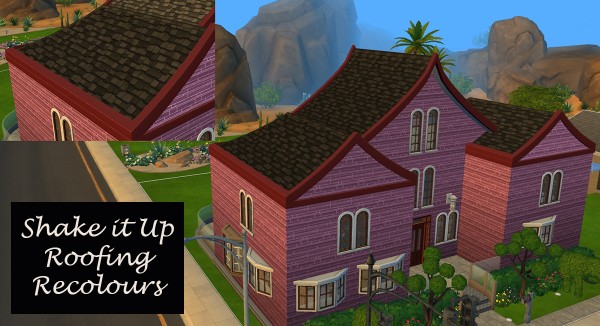  Mod The Sims: Shake it Up roof by Simmiller