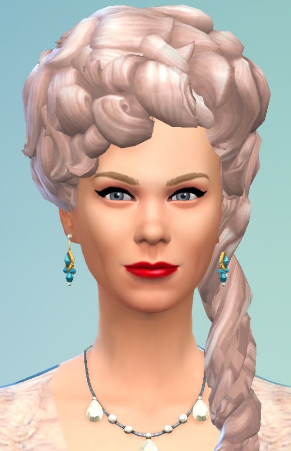 Birkschessimsblog: Marie-Antoinette Hairstyle • Sims 4 Downloads