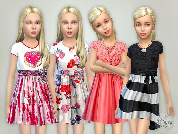  The Sims Resource: Designer Dresses Collection P08 by lillka