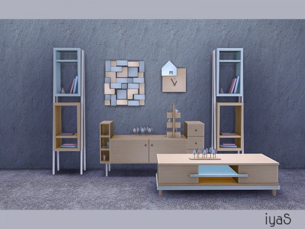  The Sims Resource: Minimalist Living Room by Soloriya