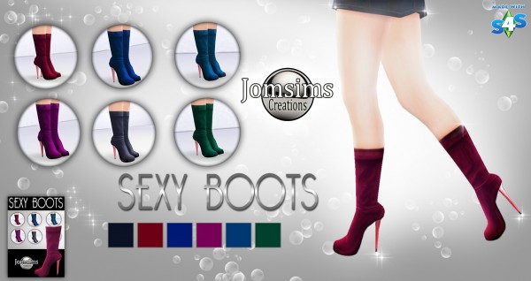 Jom Sims Creations: New boots