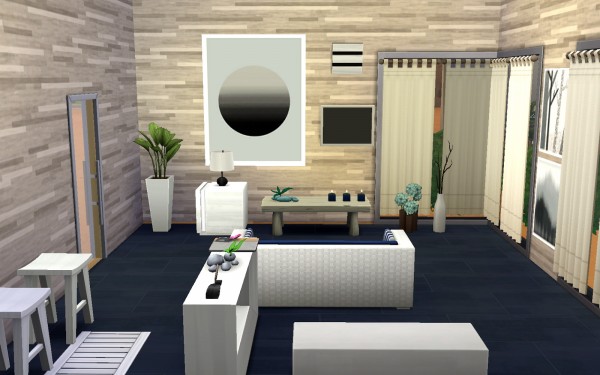  Sims My Rooms: Aurora livingroom