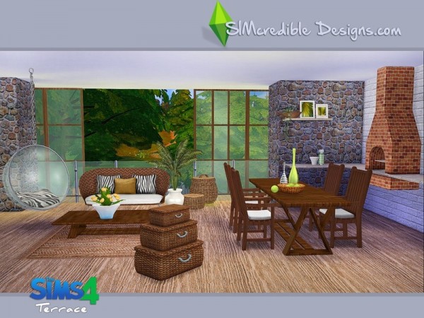  The Sims Resource: Terrace by SIMcredible