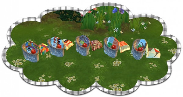  Sims 4 Designs: Garden Lunch Mini Set