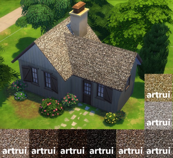  Mod The Sims: Forest roof by artrui